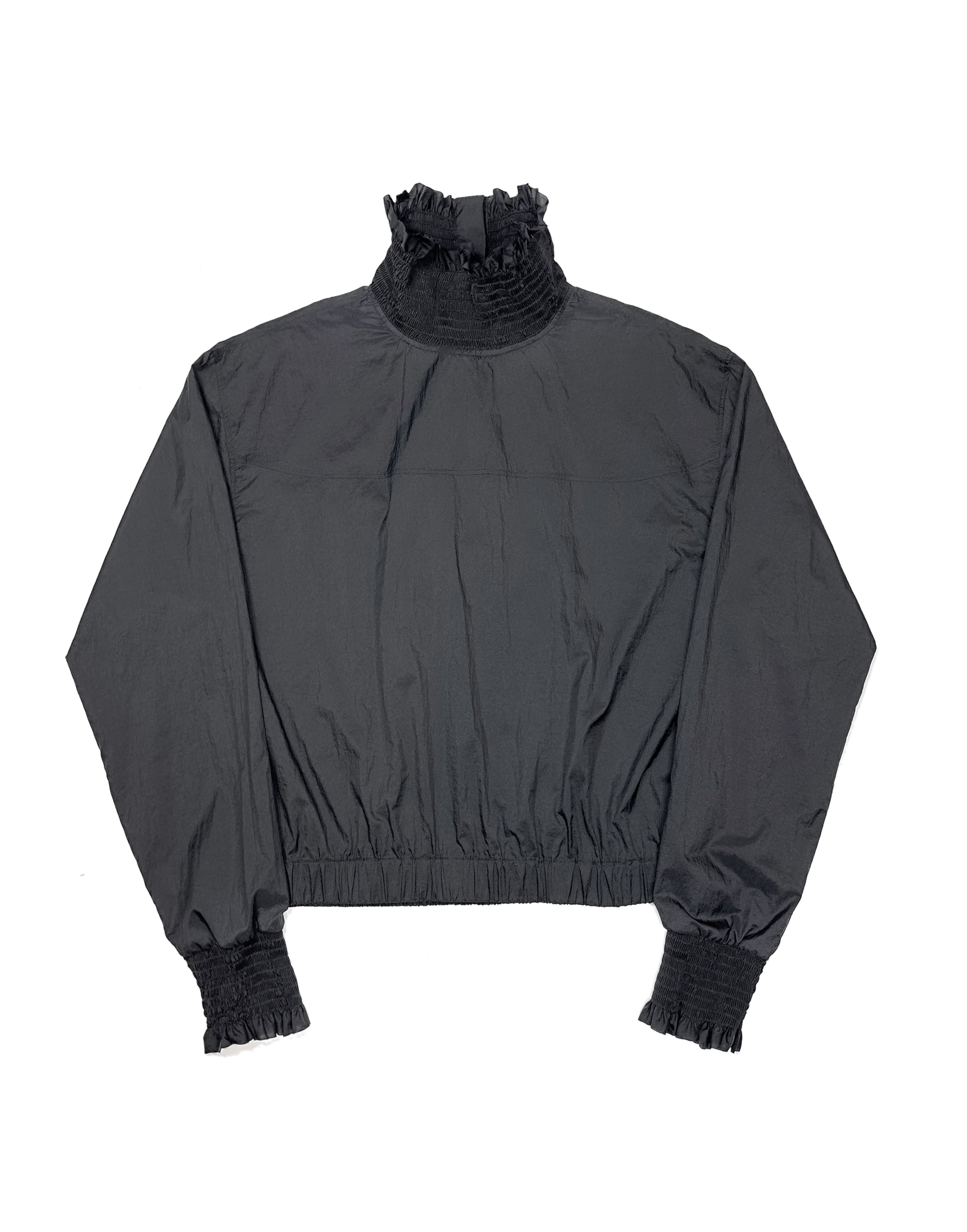 smock neck top